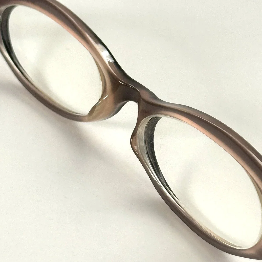 Jean Lafont Paris Bizarre 917 Eyeglasses Frame‎ Only 48-15-138 Black/Purple Oval